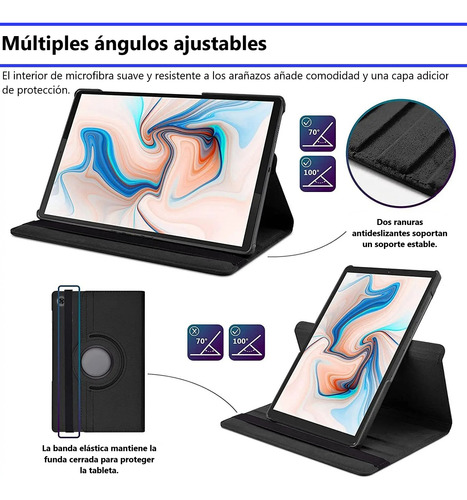 Funda Tablet Samsung Galaxy Tab A9 8.7 2023 / X110 - X115 Negro