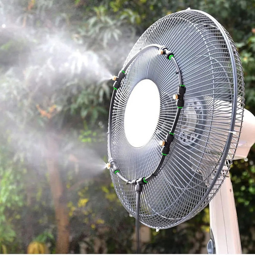 Exteriores Kit De Nebulización Ventilador Nebulizaciónl