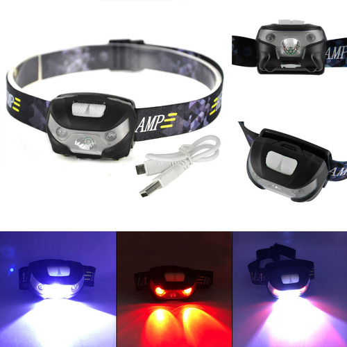 3w Ultra Brilhante Led Usb Farol Recarregável Cycycyling Noi