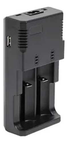 Cargador Para 2 Baterías 18650 26650 14500