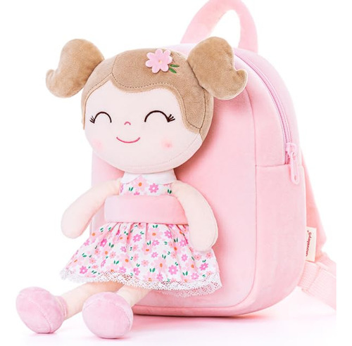 Gloveleya Kids Backpacks Girls Backpack Plush Bags Diaper B.