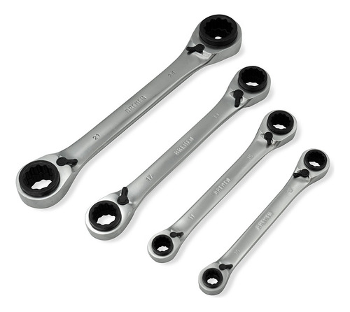 Juego Set Llaves Combinadas Con Crique Dobles 8 A 24 Bremen