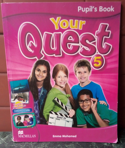 Your Quest 5. Puplis Book. De Emma Mohamed. Editor Macmillan