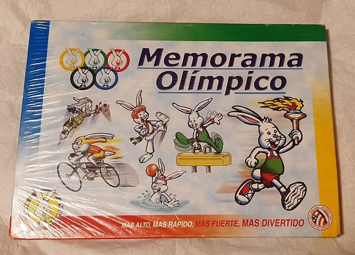 Juego De Mesa Memorama Olímpico Retro Novedades Montecarlo 