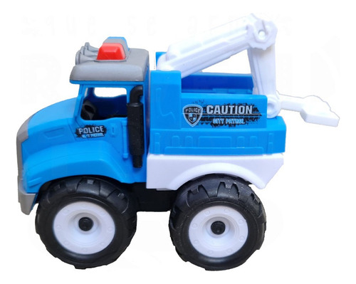 Camión Carrito Truck De Policia Rescate Juguete Bebé Niños