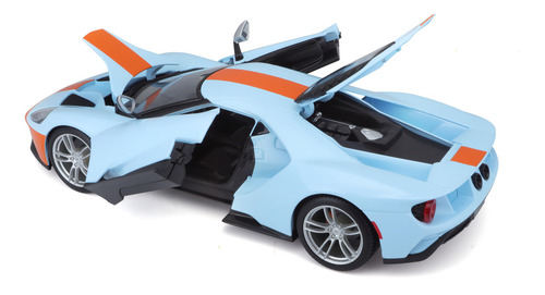 Maisto Special Edition 2017 - Vehículo Ford Gt Diecast (a escala 1: 18), Color Celeste