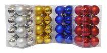 Comprar Adornos Navideños Set Bolas De Navidad 4cm X80 Unidades