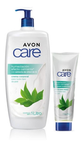 Avon Care Set Humectación Efecto Calmante Con Árbol De Té