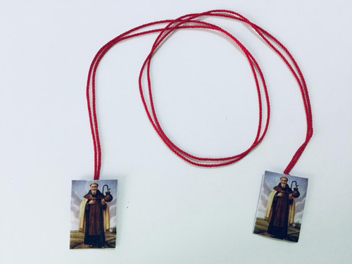 10 Collar Escapulario San Hilarion De Gaza ( 10 Piezas )