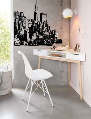 Vinilo Ciudad Dibujo  Wall Sticker