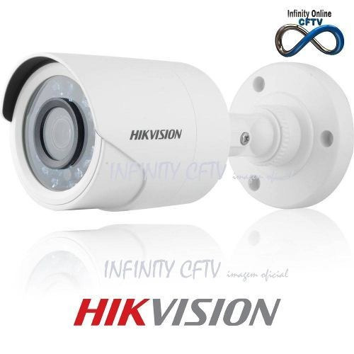 Câmera de segurança Hikvision DS-2CE1AD0T-IRP Eco com resolução de 2MP