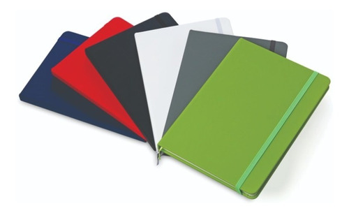 Cuaderno Color Eco Cuero 96 Hojas Rayadas Logo Láser