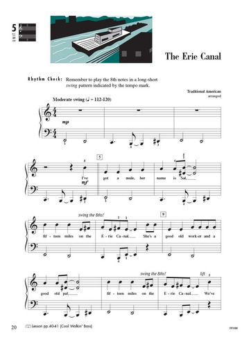 Piano Adventures, Performance Book Level 3a, The Basic Piano
