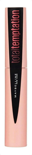 Máscara para cílios Maybelline Total Temptation 0.27 fl oz cor black