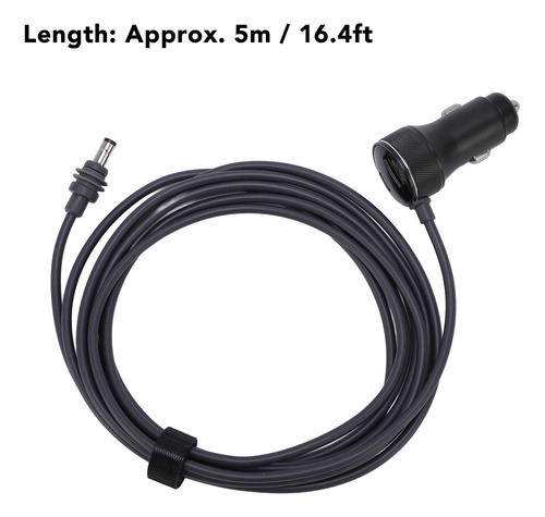 Cabo De Alimentação Dc, 16,4 Pés De Comprimento, 18 Awg, À P
