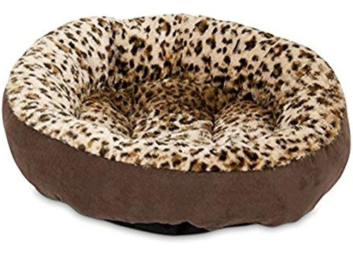 Aspen Pet Round Bed Animal Print