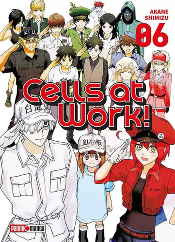 Panini Manga Cells At Work N.6