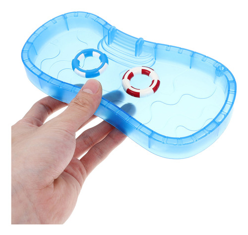 1 Juego De Decoración De Escena De Mini Casa, Piscina En Min