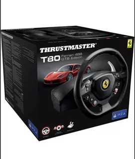 Timón Thrustmaster T80 Ferrari 488 Gtb Edition Racing Wheel