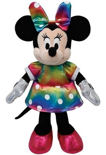 Pelúcia Minnie Mouse Disney Ty Beanie Babies Dtc Original