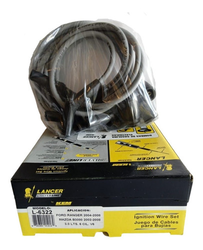 Cables De Bujía Mazda B3000 3.0 L V6 Año 2002-2008