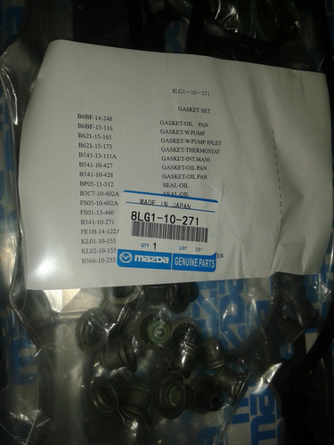 Juego De Empacadura Mazda 6 2004/2006