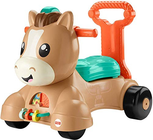 Fisher-price Walk Bounce & Ride Pony, Andador Musical Para B