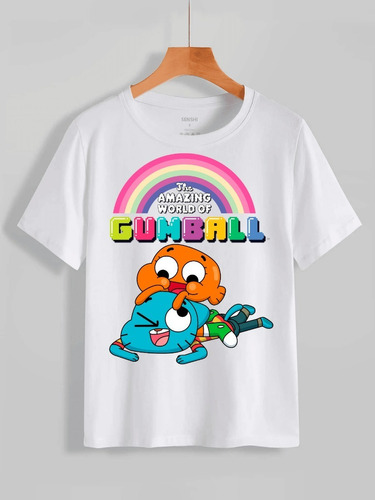 Polera Increible Mundo De Gumball