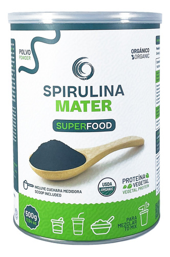 Espirulina Mater Maxima En Polvo 500 g