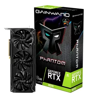 Placa Video Gainward Geforce Rtx 3070 Phantom+ 8gb Gddr6 Lhr