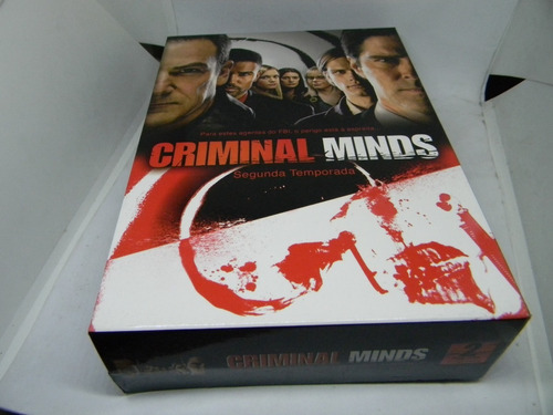Dvd - Criminal Minds - Segunda Temporada - 6 Discos (Usado)
