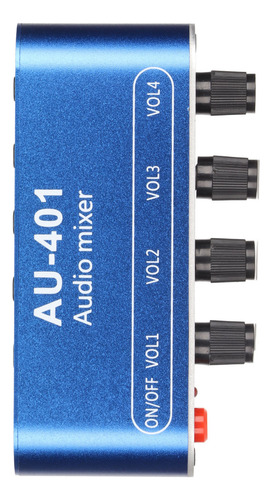 Amplificador Diy, Minimezclador Estéreo, 4 Entradas Y 1 Sali