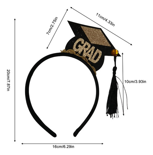 Tocado Banda Para El Cabello Diadema Mini Bachelor Cap Banda