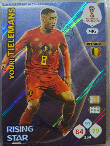 Carta Adrenalyn Xl Mundial Rusia 2018 / Youri Tielemans 416