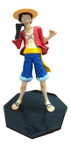 Action Figure One Piece Luffy Pop Dx Sailing Again Version