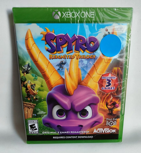 Spyro Reignited Trilogy Nuevo Físico Sellado Xbox One