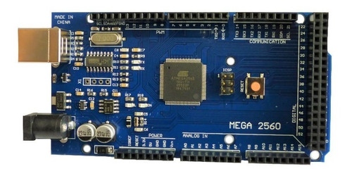 Placa De Desarrollo Mega 2560 Usb 16u2 | Icutech