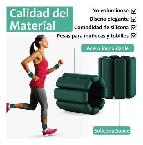 Polainas Para Tobillos Y Muñecas, Polainas De Silicona