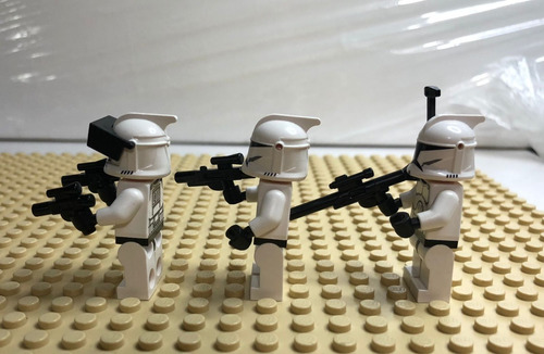 Lego Original Lote-clone Trooper-star Wars Set 8014 (Usado)