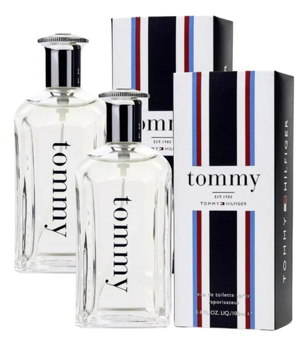 Paquete Tommy Hilfiger 100ml Caballero Original 2 Pzas