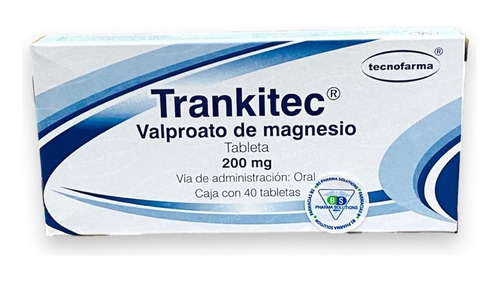 Trankitec Valproato De Magnesio 200 Mg C/40 Tabs Tecnofarma