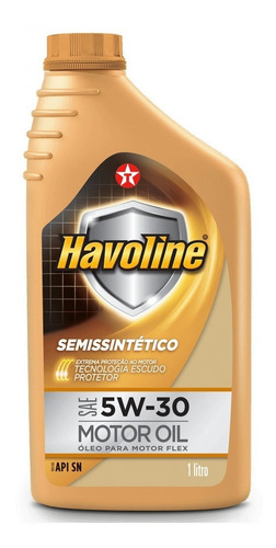 Óleo Motor Havoline 5w30 Sn Semi Sintético Texaco 1litro