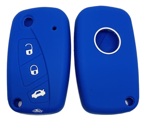 Funda Silicon Llave Control Fiat Punto Panda Grande 3 Boton