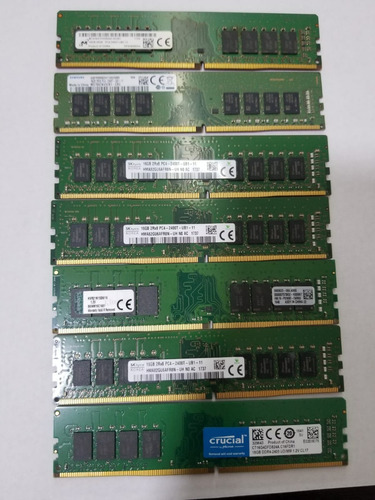 Memoria Ram Ddr4 De 16gb Para Pc