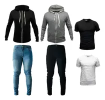 Comprar Combo Ropa Hombre Dos Camperas + Dos Jeans + Dos Remeras