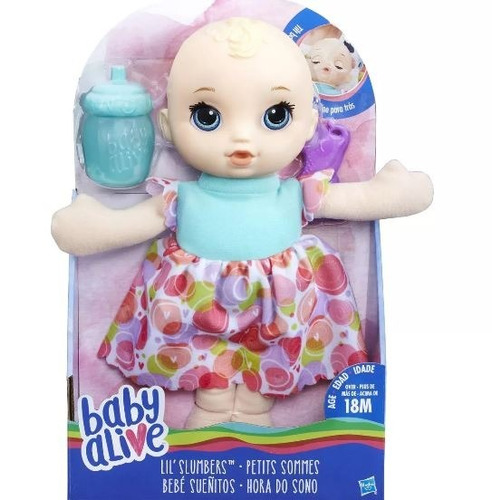 Muñeca Baby Alive, Bebé Sueñitos, Pelo Rubio B9720