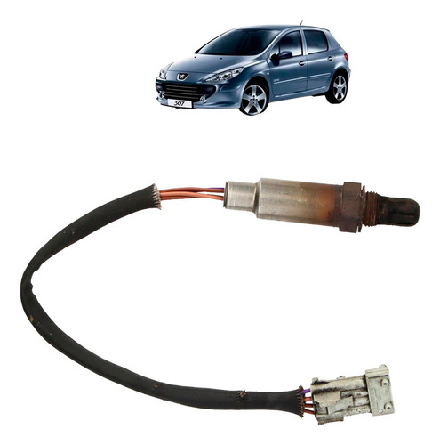 Sensor Oxigeno Completo Para Peugeot 307 1.6 2.0 2002 2009