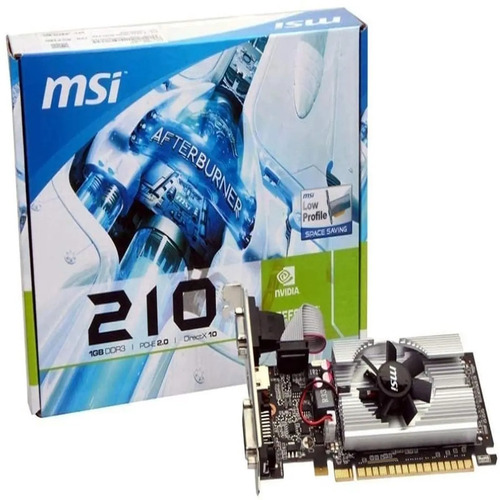  Nvidia Msi  Geforce 200 Series 210 N210-md1g/d3 1gb