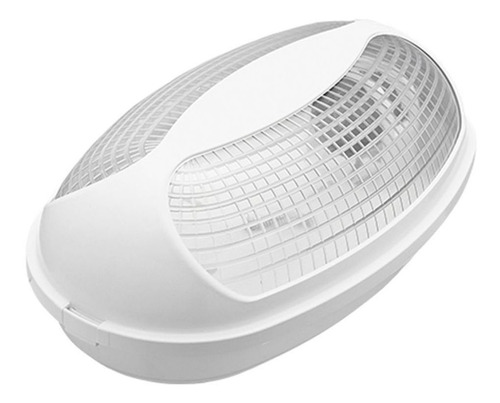 Luminária Arandela Tartaruga Externa Teto Parede Branco E27 110V/220V