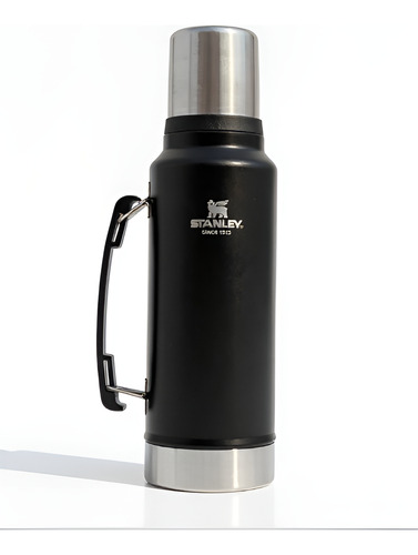 Termo Stanley Classic 1.2l Acero Inoxidable Color Negro